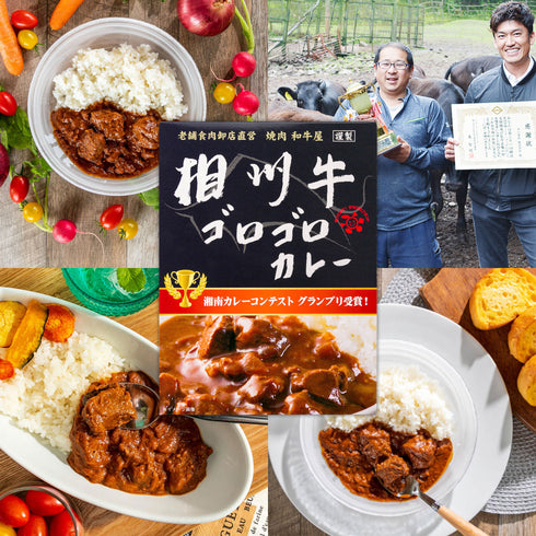 【送料無料】相州牛ゴロゴロカレー(1個)